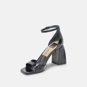 Dolce Vita Black Patent Heels